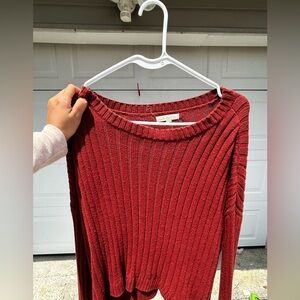 Burnt orange/red Sweater